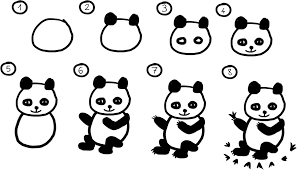 Mimi panda uses smart graphic techniques to create coloring pages from your photos and pictures online. How To Draw A Panda By Mystboy On Deviantart Panda For Kids Panda Drawing Drawings