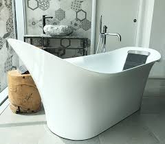 Vasche da bagno in acrilico, vasche in resina. Vasca Design Centro Stanza Carezza 160x70 H 75 60 Cm