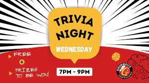 I hope you've done your brain exercises. Trivia Night At Gourmeltz Gourmeltz 90 S Music Bar Draft House Fredericksburg July 28 To December 29 Allevents In