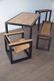 Industrial Design Tables Furniture This Time Is The Design Of A Wooden Table With The Addition Of A Woo Metal Furniture Coffee Table Design Modern Furniture