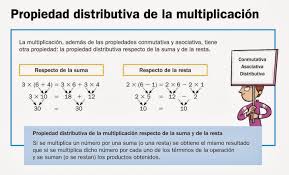 Resultado de imagen de propiedad distributiva