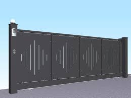 Macchine per incisione e taglio con laser a co2 per formati fino a 1016 x 610 mm. Cancelli Con Lamiera Disegnata Cancello Waterjet Cancello Con Pannello In Lamiera Alcamo Trapani