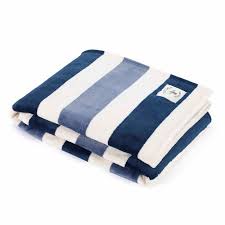 Enjoy free shipping with your order! Awning Stripe Throw Blanket Nautica