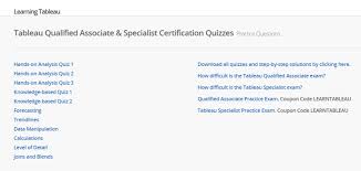 When you contact customer service, there's a chance you're talking to an ai. The Data School How To Prepare For Your Tableau Specialist Or Qualified Associate Exam