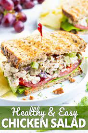 The Best Chicken Salad With Grapes Evolving Table Recipe Chicken Salad With Grapes Healthy Sandwich Recipes Healthy Sandwiches
