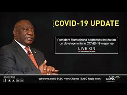 This has somewhat become his default setting, and the last few times he's had to address us about lockdown developments have been in this sunday evening slot. Watch President Ramaphosa Address The Nation Monday 14 December Sapeople Worldwide South African News