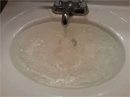 bathroom sink clogged beyond trap