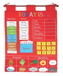Day Month Year Season Chart Kids Calendar Preschool Calendar Fun Learning