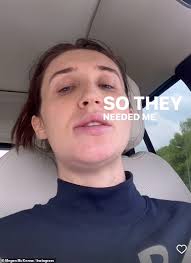 Pregnant Megan McKenna reveals she was rushed to hospital after having a  'painful' allergic reaction which caused her tongue and neck to 'double in  size' as she gives a health update |