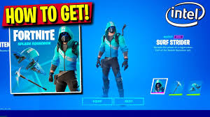 Fortnite v6.31 leaked cosmetics skins back bling pickaxes gliders and emotes fortnite patch v6.31 has gone live and players are digging through the files in search of upcoming content. How To Get The Intel X Fortnite Bundle Now Splash Damage Exclusive Skins Youtube