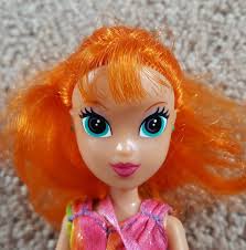 2000 Mara Doll Lisa Frank Fab Friends Doll 7 " Tall With Outfit No Shoes