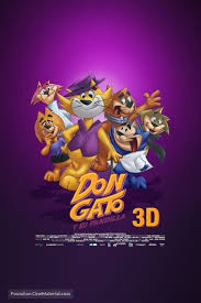 Oh señor don gato was a cat, on a high, red roof don gato sat. Don Gato Y Su Pandilla Argentinian Movie Poster Posters Amazon Original Movie Posters Hanna Barbera Cartoons