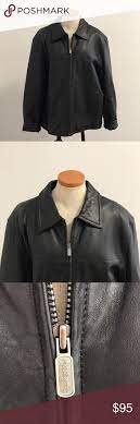 Clipper Mist By London Fog Leather Jacket Black London Fog Leather Jacket Lots Of Pockets Brand New London Fog Jackets Leather Jacket Clothes Design Fashion