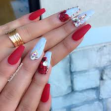 They always stand out and makes its wearer exude an air of confidents and sensual sophistication. Updated 30 Bold Red Acrylic Nails For 2020 August 2020