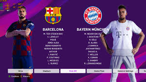 تحميل مود تحسين شعارات الفرق بجودة عالية لبيس 2020 ديمو بي ان جيمز fcb barcelona bayern suarez