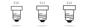 E10, E12 and E14 bulbs – what's the difference?