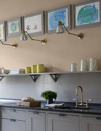 Steal This Look A Plaster Pink Kitchen In Bath England Pink Kitchen Georgian Kitchen Kitchen Remodel
