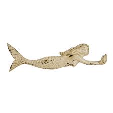 Carved Wood Mermaid Wall Figurine Mermaid Wall Art Mermaid Wall Art Carved