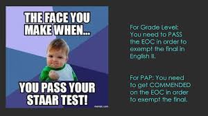 If the 'answer' is '4', then you choose the longest answer. Tips For Taking The English Ii Eoc Staar Test Ppt Video Online Download