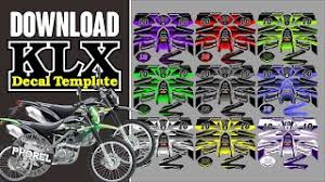 Link download (utama) server 2 : Free Decal Klx Template Real Size Cc Youtube