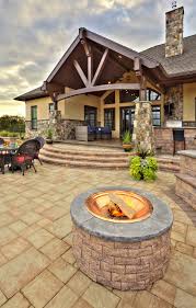 Maybe you would like to learn more about one of these? Paver And Wall Design Ideas Outdoor Fire Pit Modern Outdoor Firepit Outdoor Fire