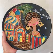 رسم على الصحون بغداديات رسم على الزجاج شناشيل بغدادية art quilts colorful art egyptian art