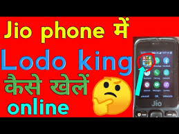 Jio Phone Me Online Ludo King Game Kaise Khele How To In Jio Phone Youtube