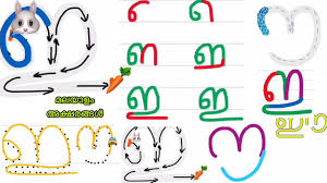 The printable alphabet flashcards below are going to help your child learn their letters in no time. à´®à´²à´¯ à´³ à´‡ à´ˆ Malayalam Alphabets Letters For Kids Alphabet For Kids Lettering Alphabet