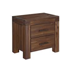Check spelling or type a new query. Meadow Two Drawer Solid Wood Nightstand In Brick Brown On Sale Overstock 30305035