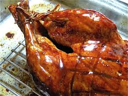 Duck with a side of cake! Roasted Whole Duck The Ultimate Thanksgiving Duck Recipe Nessa Restaurant