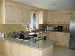 kitchen cabinets painting oak before