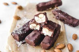 Homemade Almond Joy Bars Vegan Paleo From My Bowl