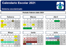 Este calendario incluye los días festivos locales de a coruña, así como los días de fiesta de galicia y los festivos a nivel nacional. Calendario Escolar Febrero 2021 Enero 2022 Facultad De Derecho