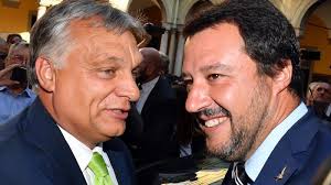 Matteo salvini, leader della lega. Salvini And Orban Launch Anti Immigration Manifesto Ahead Of Eu Elections Euractiv Com