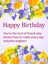 Change the color and text to your own branded message using of over 103 fresh fonts. Delightful Happy Birthday Card For Friends Birthday Greeting Cards By Davia