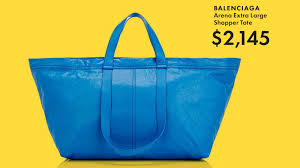 Shop authentic balenciaga bags like the city, everyday camera bag, balenciaga ville, triangle duffel, and more. The 2 000 Balenciaga Ikea Bag Is Actually Awesome Gq