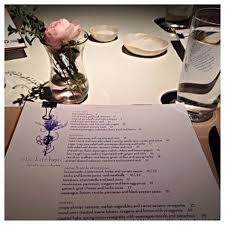 menu picture of abc kitchen, new york
