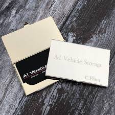 A branded business card holder enables you and your colleagues to effectively promote the business and advertise the brand name and logo every time you meet someone new. Personalised Engraved Business Card Holder By Broughton Co Notonthehighstreet Com