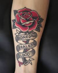 Rose tattoo, by the irish punk band dropkick murphys, memorializes the grandfather of singer and bassist ken casey (left of center, at table). Gong Tattoo Studio Healed Good Dropkickmurphys Rose Tattoo