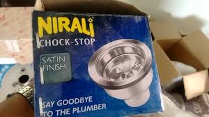 nirali chock stop strainer has broader