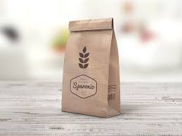 Paper Bag Mockup Coffee Bag Design Bread Packaging Paper Bag Design