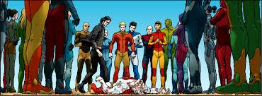 Josh duhamel and leslie bibb star in the netflix adaptation of mark millar's comic book series about a dysfunctional the new heroes include sheldon and grace's son brandon (andrew horton), struggling to emerge from his dad's shadow, and rebellious daughter. Comic Review To Kill A Super Man Jupiter S Legacy 3 Hypergeeky