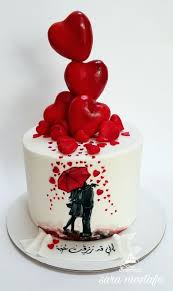 Anniversary Cake Hand Painted Cakes Painted Cakes Anniversary Cake