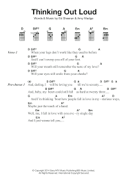 Thinking Out Loud By Ed Sheeran Ukulele Guitar Instructor Ukulele Songs Ukulele Chords Songs Ukulele Fingerpicking Songs