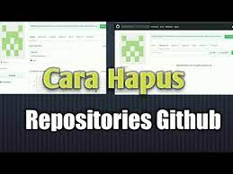 Cara menghapus repository di github. Cara Menghapus Repositories Project Di Github Youtube
