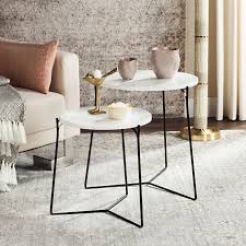 Ryne Mid Century Stacking End Table Set Of 2 Ashley Furniture Homestore In 2020 Nesting End Tables Coffee Table End Tables