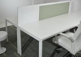 6 Privacy Screen With Solid Color Panels Office Dividers Desk Dividers Modular Table
