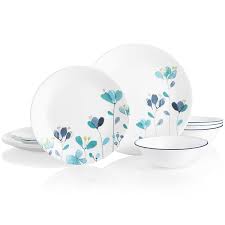 It combines practicality with style, so your table always has your personal touch. Corelle Mountain Blossoms 12 Pc Dinnerware Set
