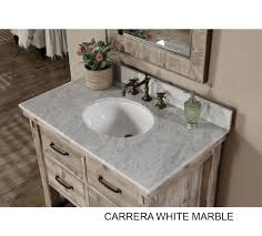 Accos 36 Inch Rustic Bathroom Vanity
