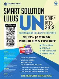 Ujian nasional tahun pelajaran 2012/2013. Buku Primagama Smart Solution Tim Akademik Mizanstore
